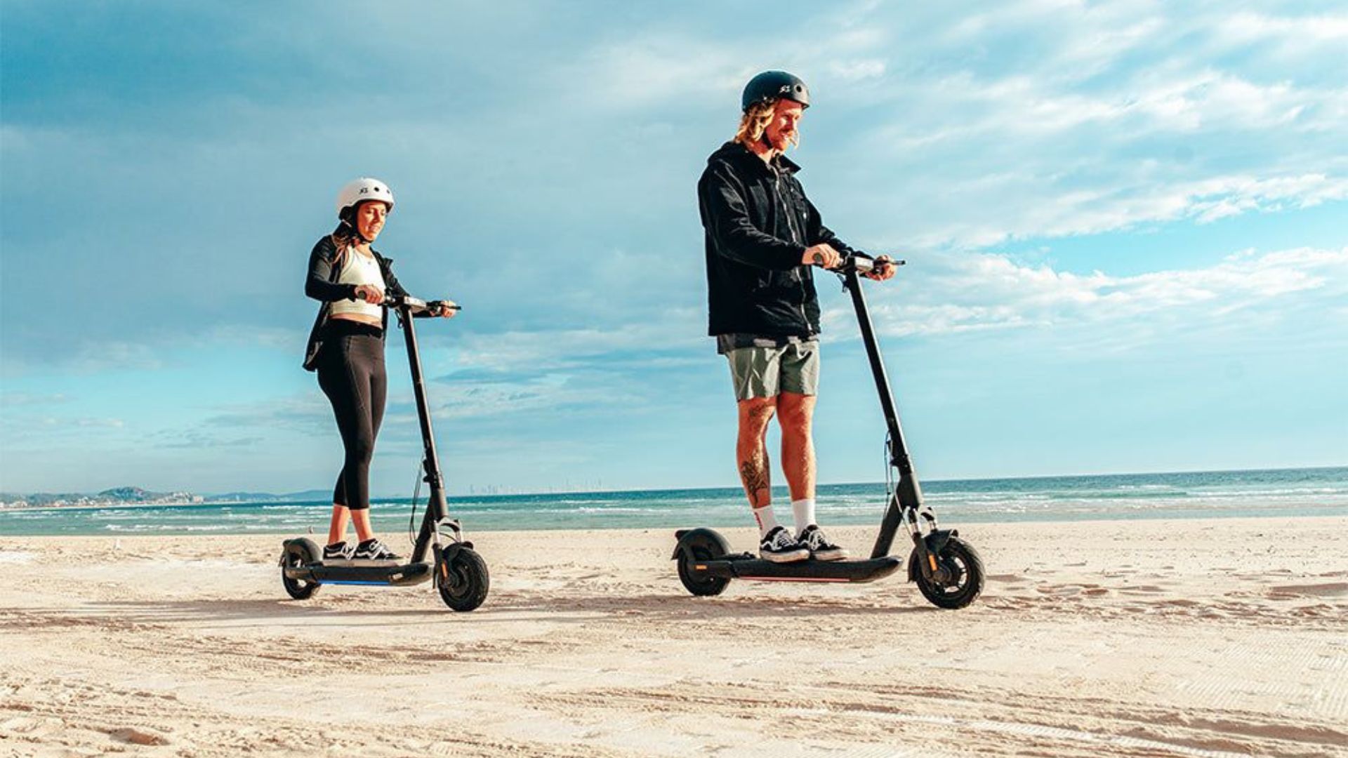 SCOOTER AT BERAWA BEACH