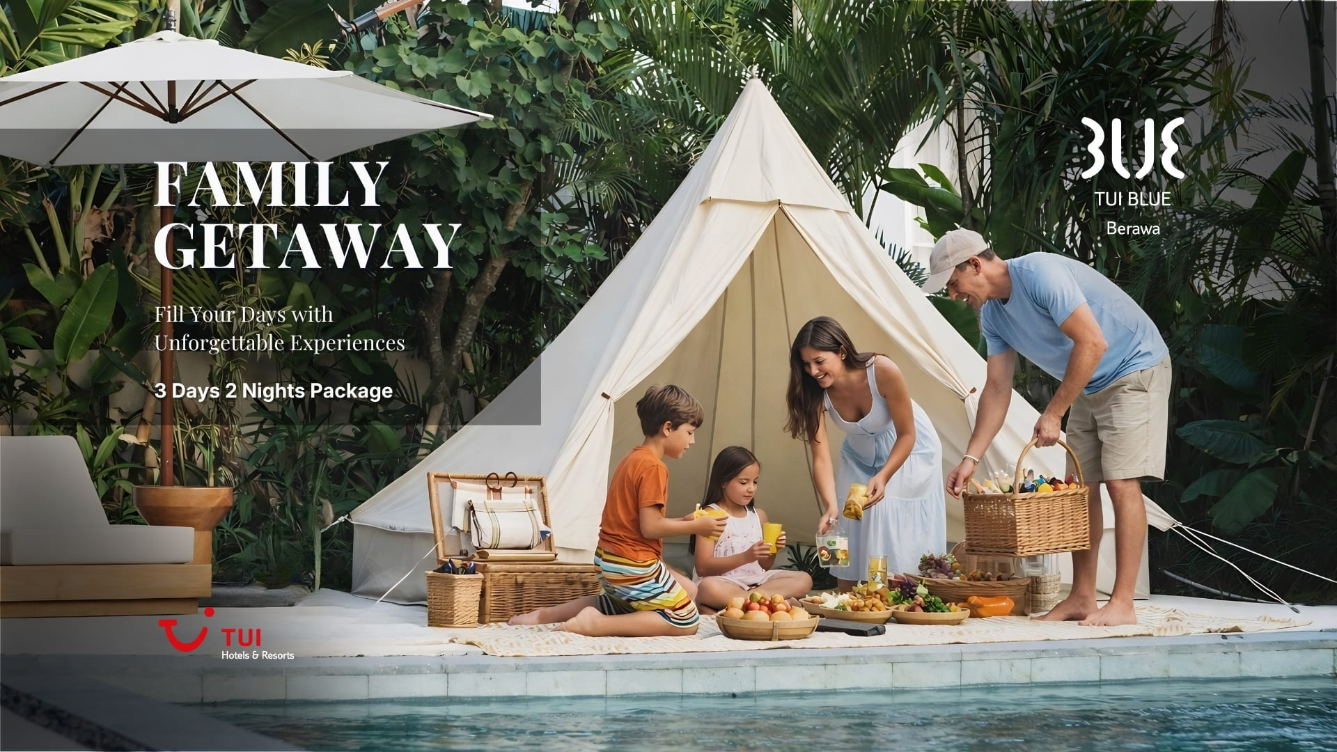 Family Getaway - 3 Days 2 Nights | 5 Stars Hotel In Berawa Canggu Bali